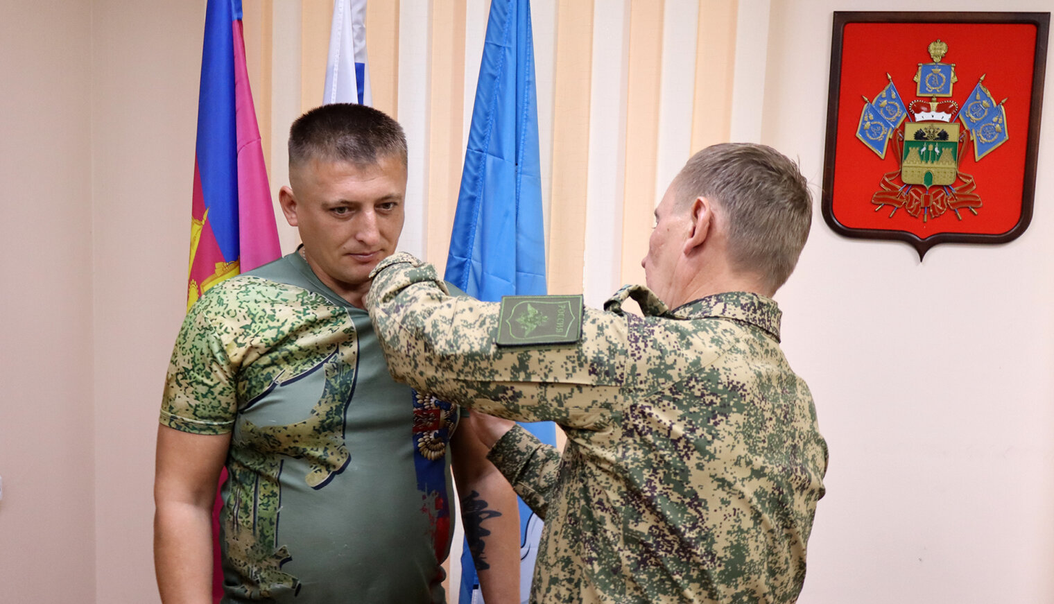 Две медали «За отвагу» — двум отважным белореченцам